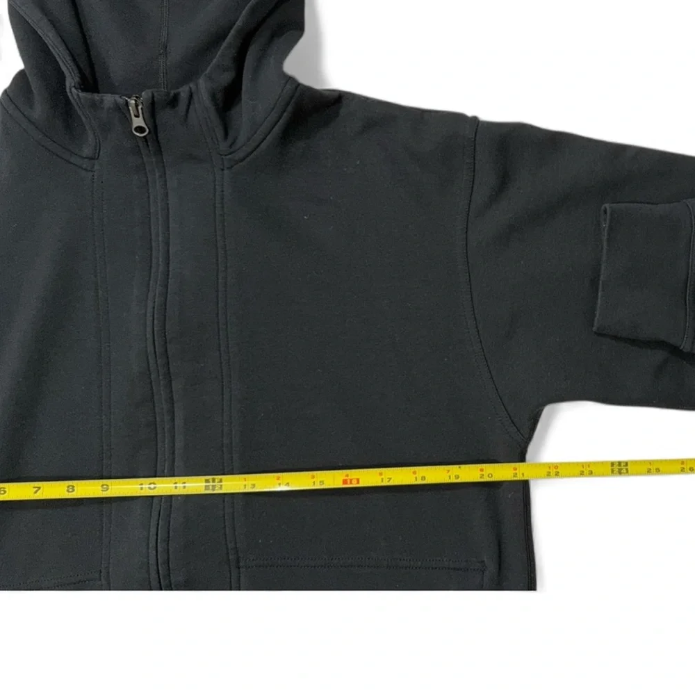 Nike Yoga Dri-FIT Full-Zip Fleece Men's Black‎ Hoddie Jacket - Medium